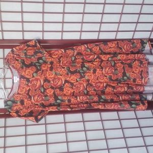 Carly cotton blend dress